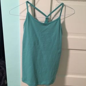 Green Nike Workout Tank